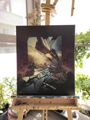 Shattered Reflection – Light Through the Ruins