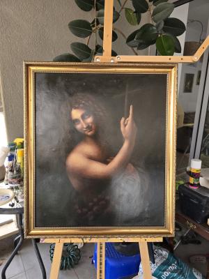 Saint John the Baptist – After Leonardo 