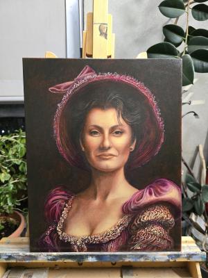 Eternal Resonance: Portrait of Irina the Opera Singer