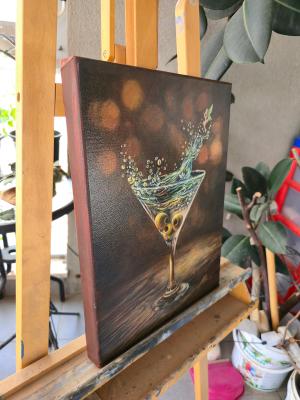Fairy Waves in a Martini Glass