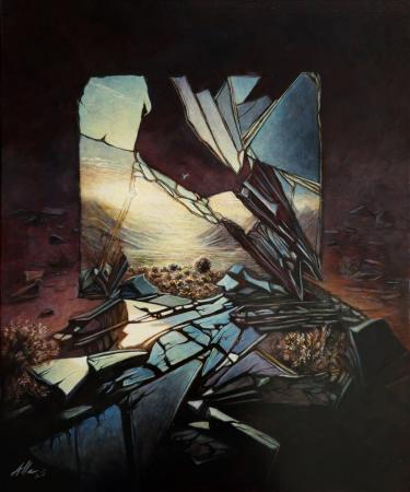 Shattered Reflection – Light Through the Ruins