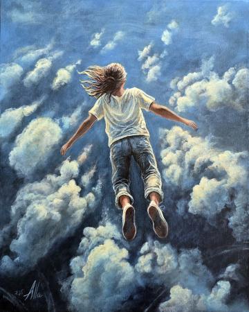 Favorite Lucid Dream – Symbolist Surreal Portrait