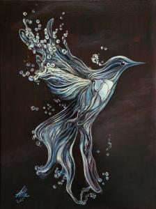 Flowing Wings – Bird of Water and Light