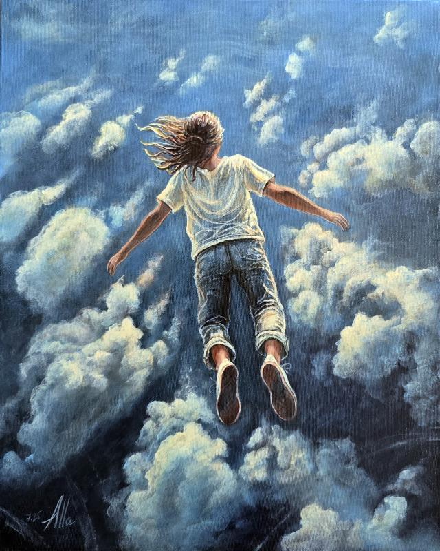 Favorite Lucid Dream – Symbolist Surreal Portrait