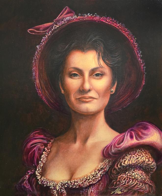 Eternal Resonance: Portrait of Irina the Opera Singer