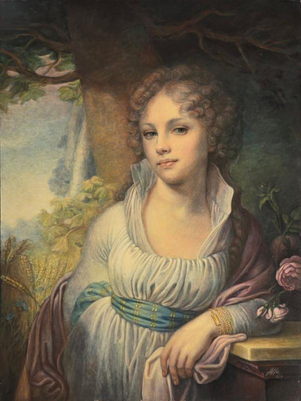 Lopukhina Reimagined – Classical Portrait Revival