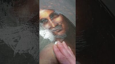 Saint John the Baptist after Leonardo da Vinci — Painting Process