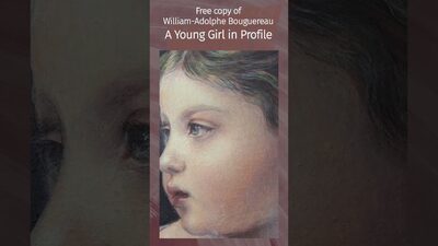 Young Girl in Profile after William-Adolphe Bouguereau — Painting Process